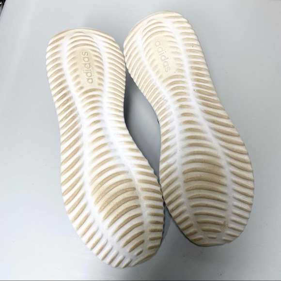 ADIDAS Ultimafusion Sneakers Slip On Maroon Purple White Running Shoes 11 Women - Picture 7 of 8